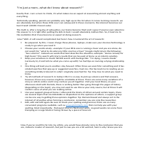 Article written for a research company