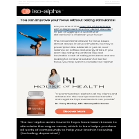 Email Marketing Sample - Iso Alpha supplement 