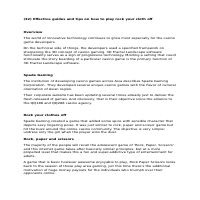 Effective guides and tips on how to play rock your cloth off