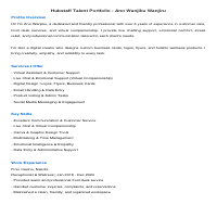 Virtual Assistant | Customer Care Pro | Digital Creator