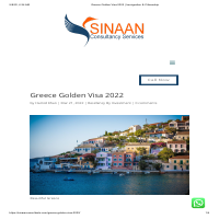 (Blog) Golden Visa Greece