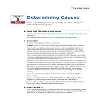 Determining Causes