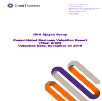 Business Valuation Report