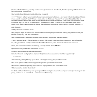 A video script for a Pinterest-profile management service