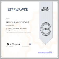 BUSINESS DEVEOPMENT CERT