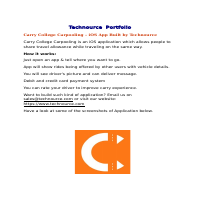 Carry College Carpooling