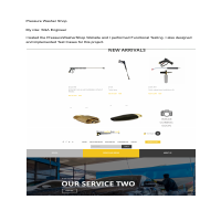 Manual testing of Pressure Washer Shop