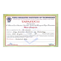 Technical Quiz Certificate_VBIT