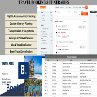 Effortless Travel Booking & Organized Itineraries.