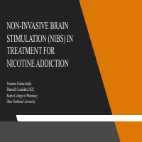 Non-Invasive Brain Stimulation for Nicotine Addiction PPT