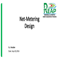 Presentation on NetMering DesignTraining 