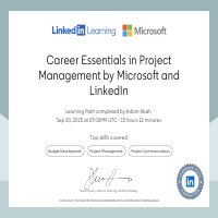 Career Essentials in Project Management by Microsoft