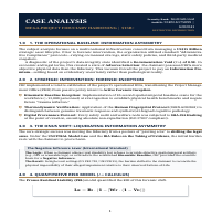 Case Analysis