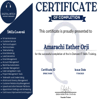 Certified in In-Demand IT Skills