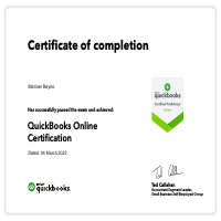 QUICKBOOK CERTIFICATION