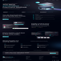 Modern Bank App site