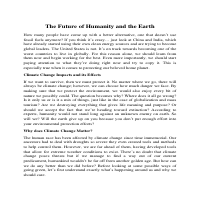 Content on future of humanity
