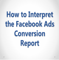 How to Interpret the Facebook Ads Conversion Report 