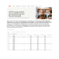 Bill.co ACH Payment application