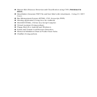 Project List