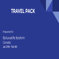 Travel Pack