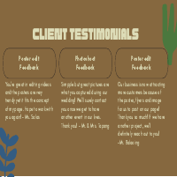 Client Testimonials
