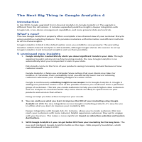 Google Analytics