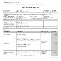 Virtual Assistant(Meeting Note)
