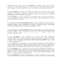 Academic publications and conference papers