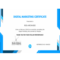 Digital Marketing Certificate