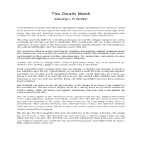 Short story for fun online contest.