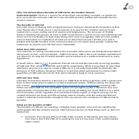 The Extraordinary Benefits of CBD for the Modern Woman