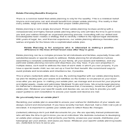 Estate Planning Website Copy