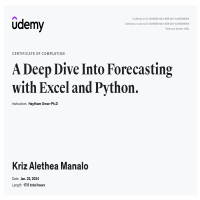 Supply chain in Excel w/ Python