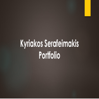 Kyriakos Serafeimakis - Portfolio