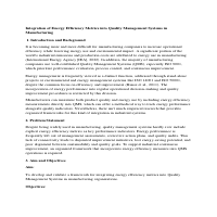 Energy efficiency in Q