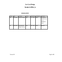 Sample Lowlevel Design