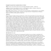 Excerpt from my narrative review article