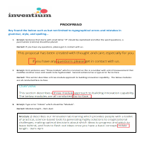Proofreading for a given file.