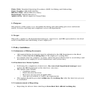 Hiring policy