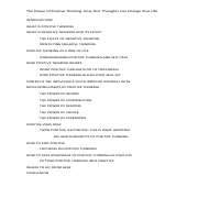 Positive Thinking Ebook by Me