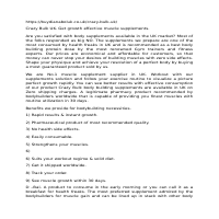 Crazy bulk web content
