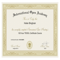 TESOL Certificate 