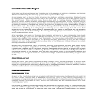 An Education Abroad Program Document I Prepared for Minds AB