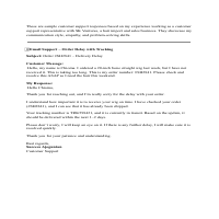 Customer Support Portfolio- Success Ajoguntan