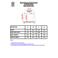 Size/Data sheet