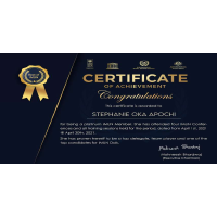 IMUN Certificate