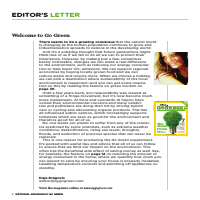 National Geographic Go Green UK - Editor