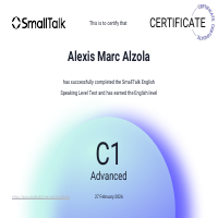 SmallTalk English CEFR Certificate