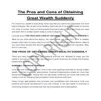 Finance YouTube Script
